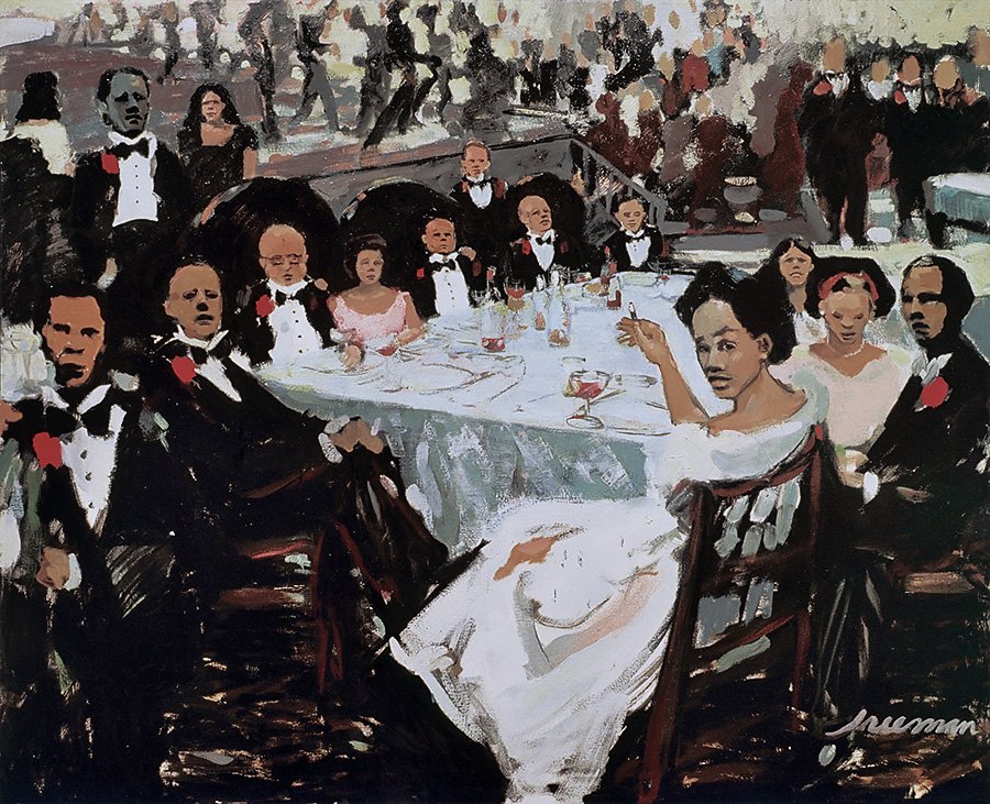 Bob Freeman's 'Black Tie,' part of the MFA's permanent collection.